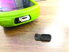 GARMIN EDGE USBキャップ交換